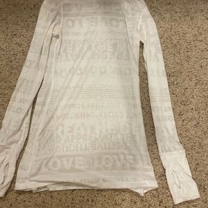 older while lulu lemon long sleeve rare to find